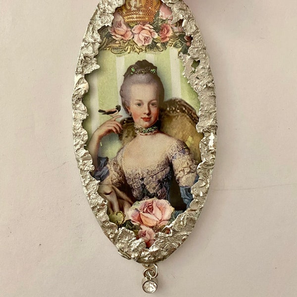 Marie Antoinette, Marie Antoinette Ornament, Marie Antoinette Gift, Marie Antoinette Art