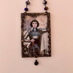 Joan of Arc, Joan of Arc ornament, Joan of Arc Religious Icon, Religious Icon, Religious Gift