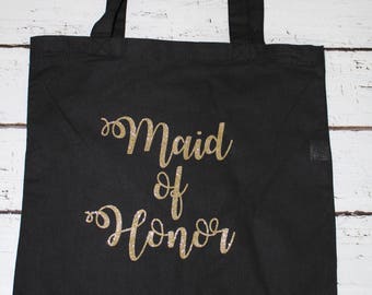 Maid of Honor 100% cotton tote bag