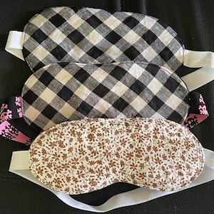 ITH (in the hoop) sleep mask pattern for embroidery machines