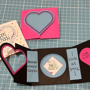 Lock Heart and Camera Card svg pattern for cutting machines