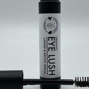 Eyelash and Eyebrows Serum - Eye Lush - Castor Oil Infused with Organic Botanicals