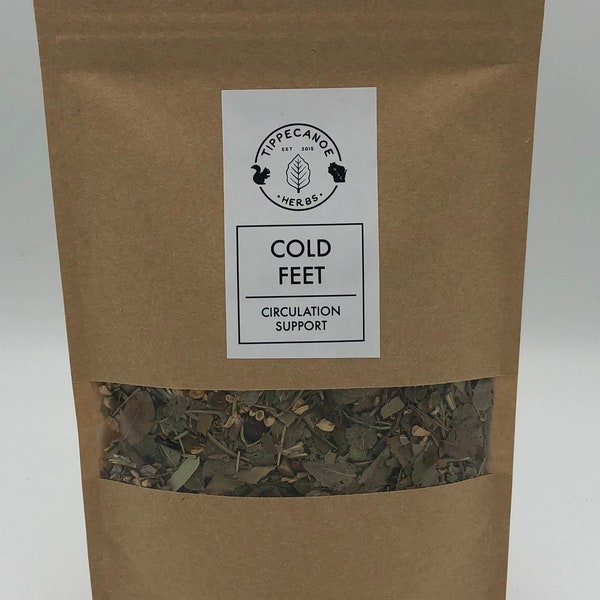 Cold Feet - Circulation Support - Organic Herbal Tea - Hawthorn Berry Rooibos