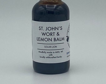 St. John's Wort & Lemon Balm - Solar Lion