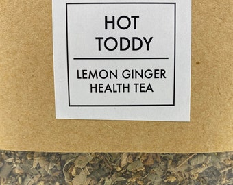 Lemon Ginger Elderflower- Hot Toddy