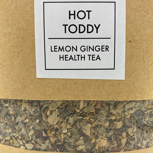 Lemon Ginger Elderflower- Hot Toddy