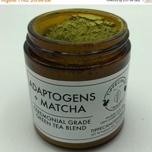 Adaptogens plus Matcha - ceremonial grade power up