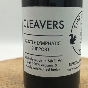 Gentle Lymphatic Support - Fresh Cleavers Tincture