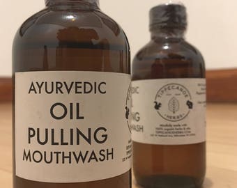 Oil Pulling- Ayurveda Mouth Wash