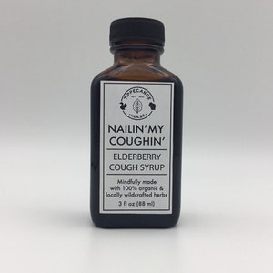 Elderberry cough syrup - Nailin' My Coughin'