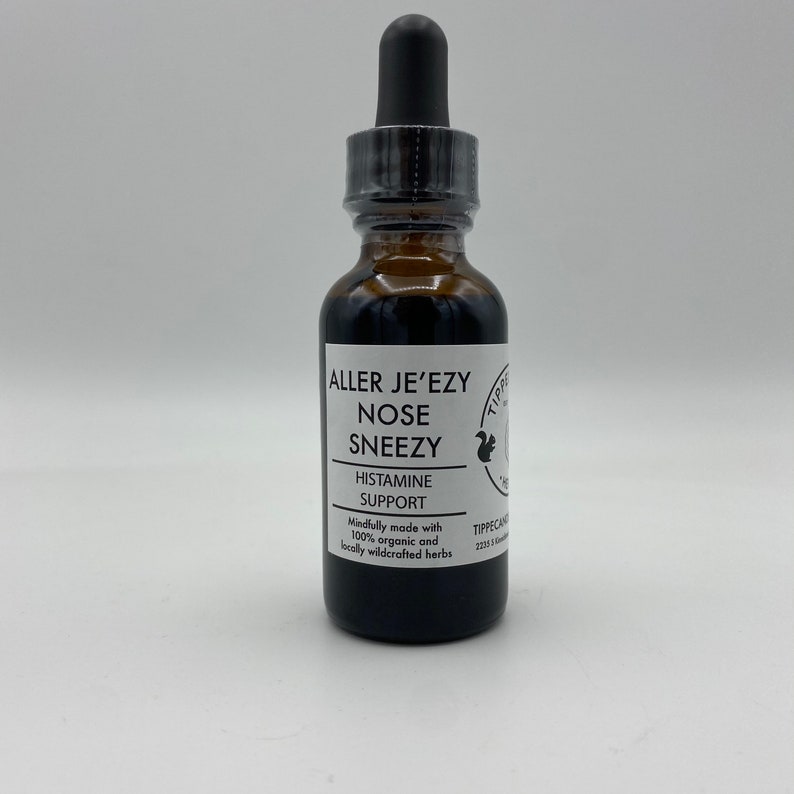 Allergy Tonic Nettle New England Aster Aller Je'ezy Etsy