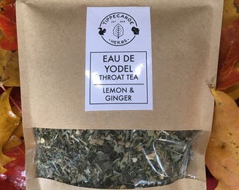 Lemon Ginger Throat Tea - Eau de Yodel