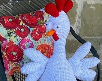Patrón Amigurumi de ganchillo de pollo Bird Buddy