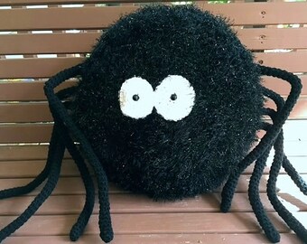 Crochet Spider Pillow Pattern