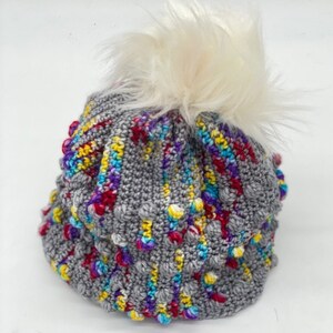 Bobble Head Hat Crochet Pattern