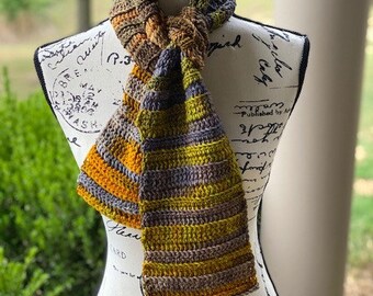 Wrapped in Stitches Scarf Crochet Pattern