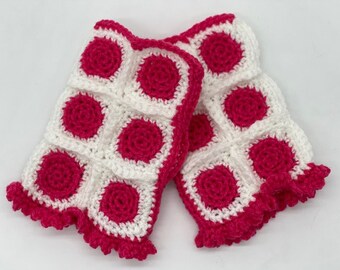 Granny Mitts Fingerless Gloves Pattern
