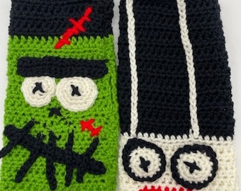 Fraken-Mitts Fingerless Gloves Pattern