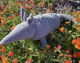 Patrón de almohada de refuerzo armadillo