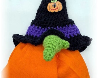 Witch Towel Topper Pattern