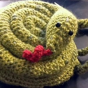 Bolso de Medusa - Patrón de ganchillo de bolso de serpiente