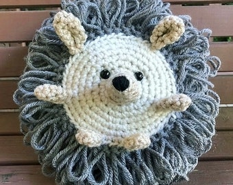 Crochet Hedgehog Amigurumi Toy Pattern