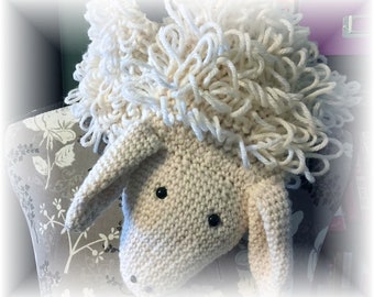 Sheep Scarf Crochet Pattern