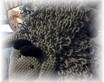 Goat Scarf Crochet Pattern