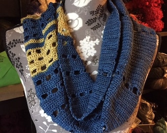 Patrón de bufanda Mind the Gap Again