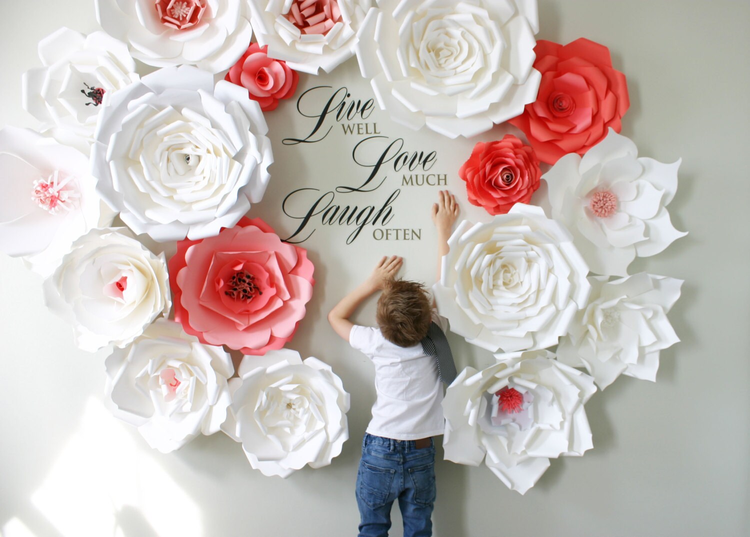 paper flower backdrop giant paper flowers wall paper flower wall paper flower photobooth backdrop