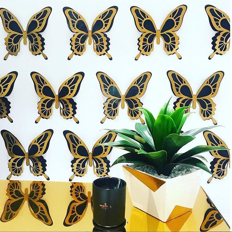 3d butterfly wall art for nursery