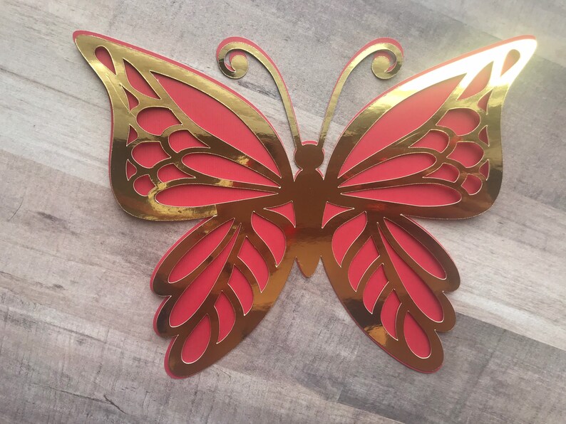 Large paper Butterfly Wall Butterflies Paper Backdrop prop Etsy