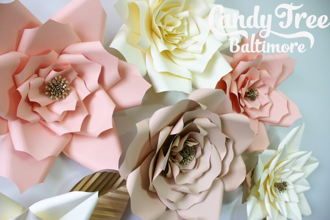 XLarge giant paper flower large paper flower big paper Etsy