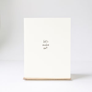 Make Out Carte