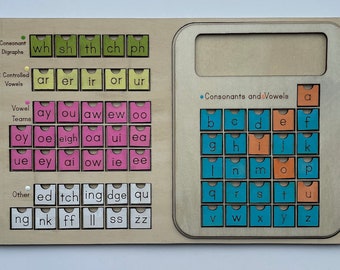 blending boards: UFLI science of reading tool