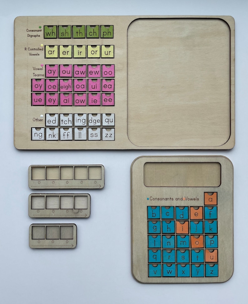 Blending Boards UFLI Science of Reading Tool Etsy