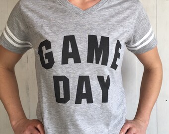 Game Day Shirt-Football Shirts- Touchdown Shirt-Football Shirts for Women-Football Shirts-Tailgate Shirt-Sunday Funday Shirt-Football Shirts