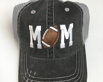 Football Mom Hat. Football Mom Cap. Touchdowns and Tailgates. Football Mom Apparel. Caps for Football Moms. Football Mom Hat. Football Hats.