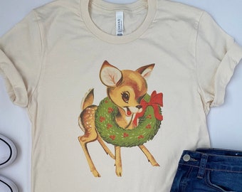 Christmas Shirt. Christmas Tees. Womens Christmas Shirt. Vintage Santa Christmas. Holiday Shirts. Christmas Graphic Tee. Vintage Christmas.