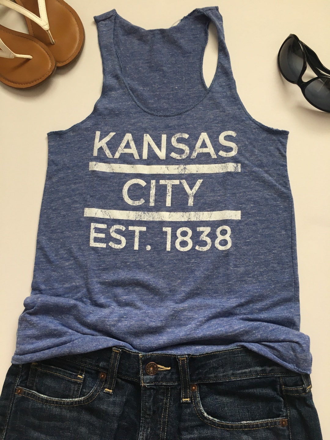 Kansas City Tank. Kansas City Strong. Kansas Home. Etsy