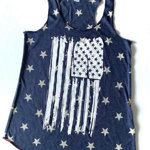 4th of July Shirt Women-July 4th Tank-4th Of July-American Flag Tank Top-Star-Patriotic Shirt-4th of July Shirt-American Flag Shirt-Tanks. afbeelding 4