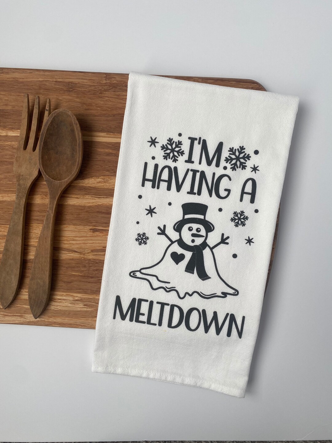 Christmas Tea Towel. Gift Ideas. Tea Towels. Flour Sack Tea Towels