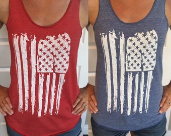 4th of July Shirt Women-July 4th Tank-4th Of July-American Flag Tank Top-Star-Patriotic Shirt-4th of July Shirt-American Flag Shirt-Tanks.