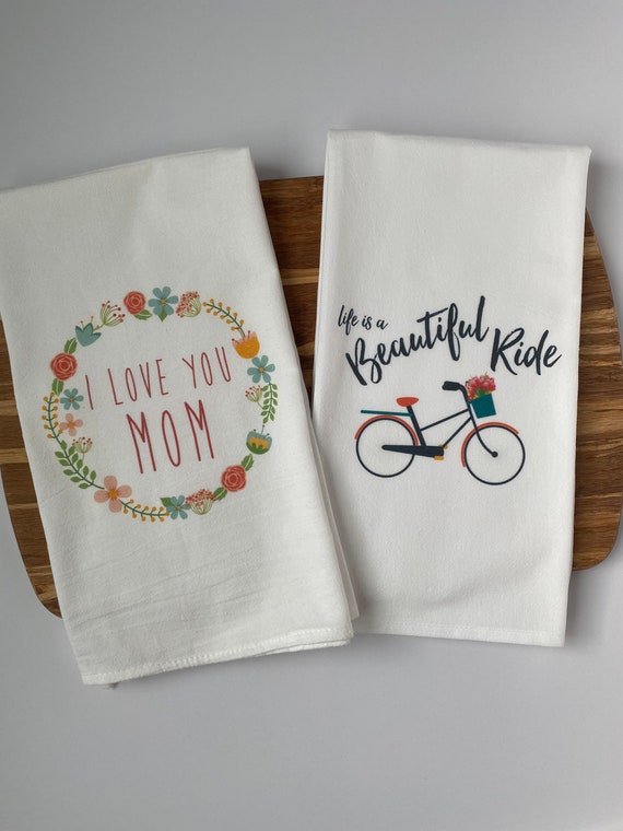 Flour sack kitchen towels