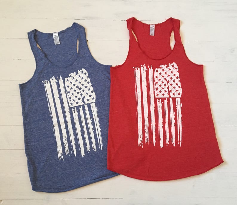 4th of July Shirt Women. USA Shirt. 4th of July. Patriotic Tank. USA Tank. July 4th Tank. Flag Tank Top. Stars and Stripes. July 4th Tee. image 5