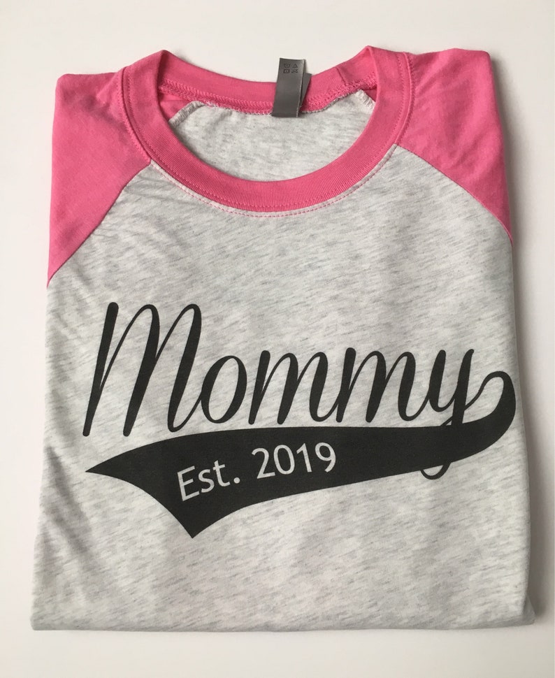 Gender Reveal. Mommy Daddy Shirts. Custom Mommy Daddy Baseball Etsy
