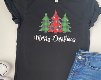 Christmas Tee. Christmas Shirt. Holiday Shirts. Santa Shirt. Santa Tee.