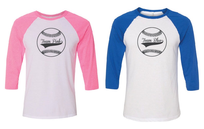 Gender Reveal Shirt. Gender Reveal Baseball. Gender Reveal. | Etsy