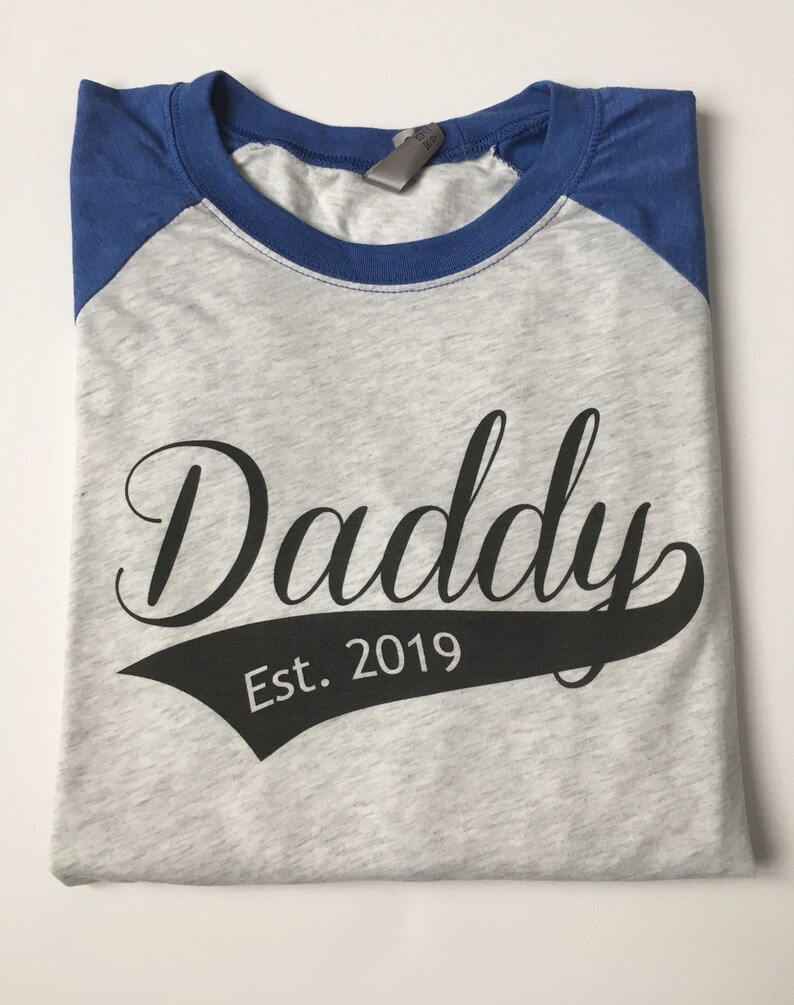 mommy and daddy baseball shirts