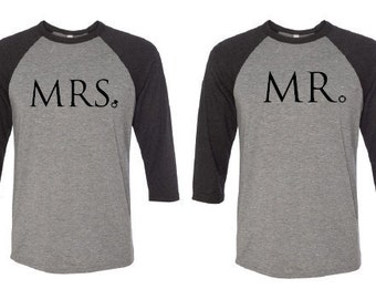 Mr. Mrs. Shirts. Honeymoon Shirts. Shirts for Honeymoon. Hubby Wife Tees. Honeymoon Vibes. Couples Shirts. Hubby Shirt. Wife Shirt.